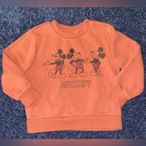 Toddler- Disney Mickey Mouse Crewneck Sweatshirt